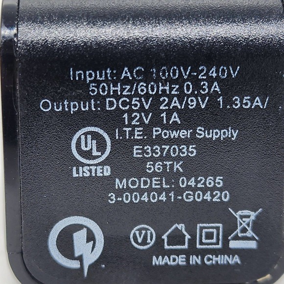 I.T.E Power Supply Fast Charger Wall Adapter 2A - Picture 6 of 7